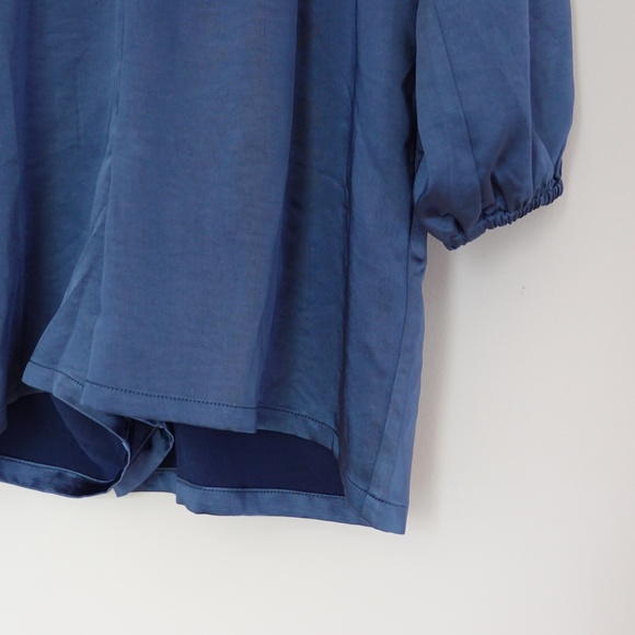 NWT RW&Co women blue long sleeve romper jumpsuit size XL - Picture 2 of 15